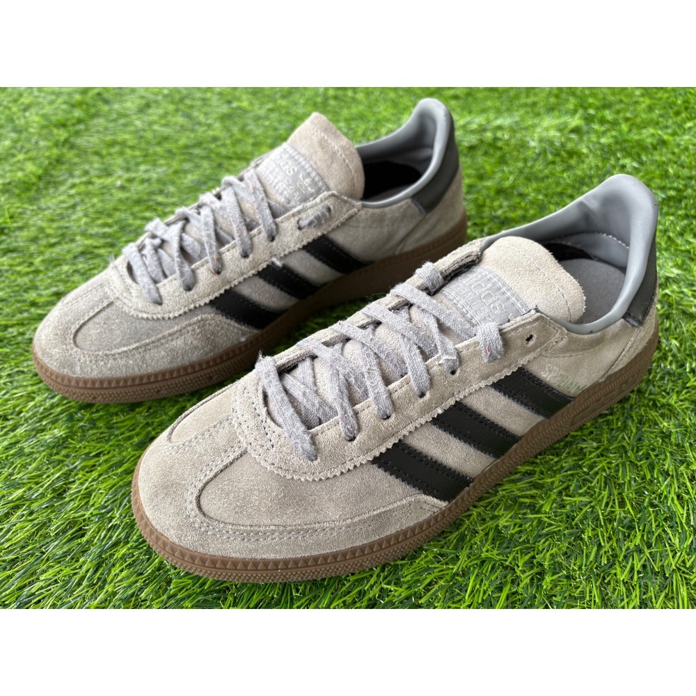 Adidas Handball Spezial Grey Black Gum Suede Sneakers JS2696 Womens 6.5 Kids 5